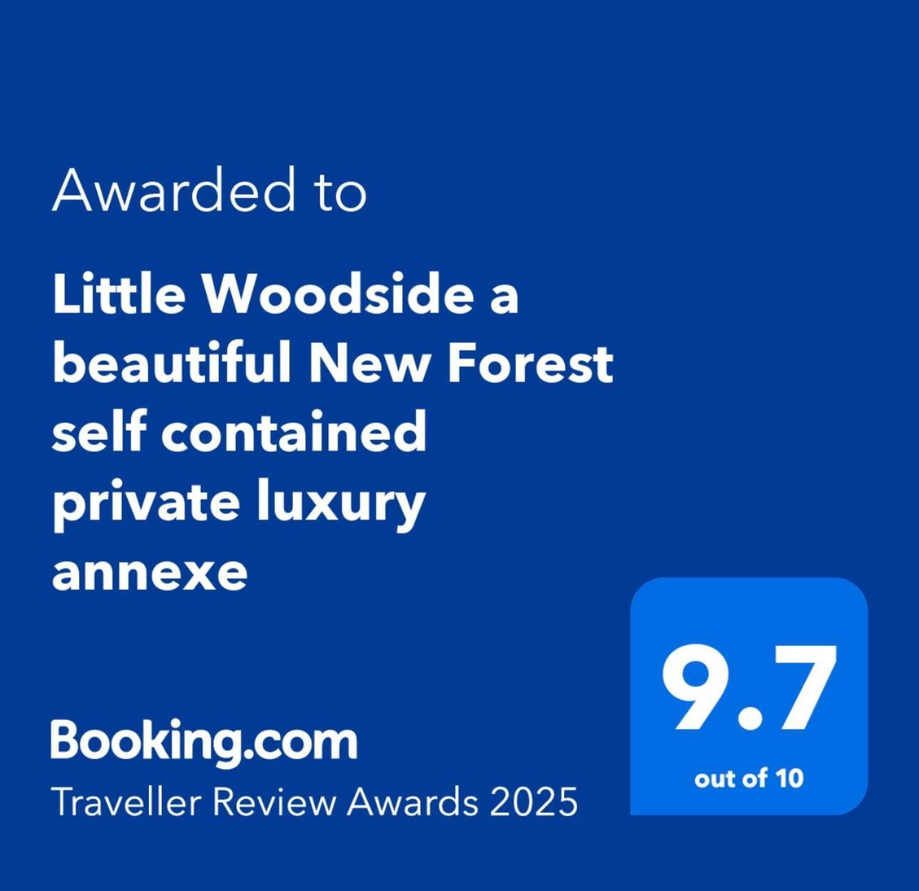Little Woodside A Beautiful New Forest Self Contained Private Luxury Annexe نيو ميلتون المظهر الخارجي الصورة